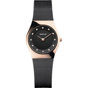 Bering Damen Uhr Armbanduhr Slim Classic - 11927-166 Meshband