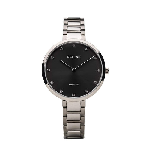 Bering Damen Uhr Armbanduhr Quarz - 11334-772-1 Titan