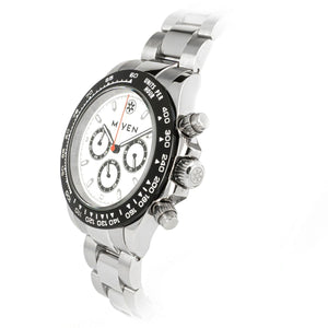 MIYEN MUNICH Herren Uhr Chrono Sport Racinguhr Analog Quarz Voyager 1140-21-3