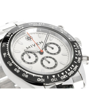 MIYEN MUNICH Herren Uhr Chrono Sport Racinguhr Analog Quarz Voyager 1140-21-3
