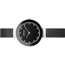 Laden Sie das Bild in den Galerie-Viewer, Bering Damen Uhr Armbanduhr Slim Ceramic - 11429-102 Meshband