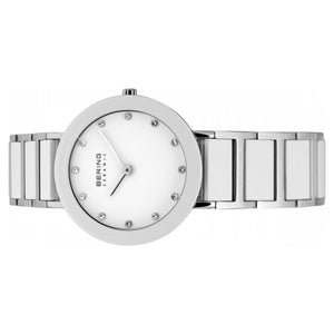 Bering Damen Uhr Armbanduhr Slim Ceramic - 11429-754-1