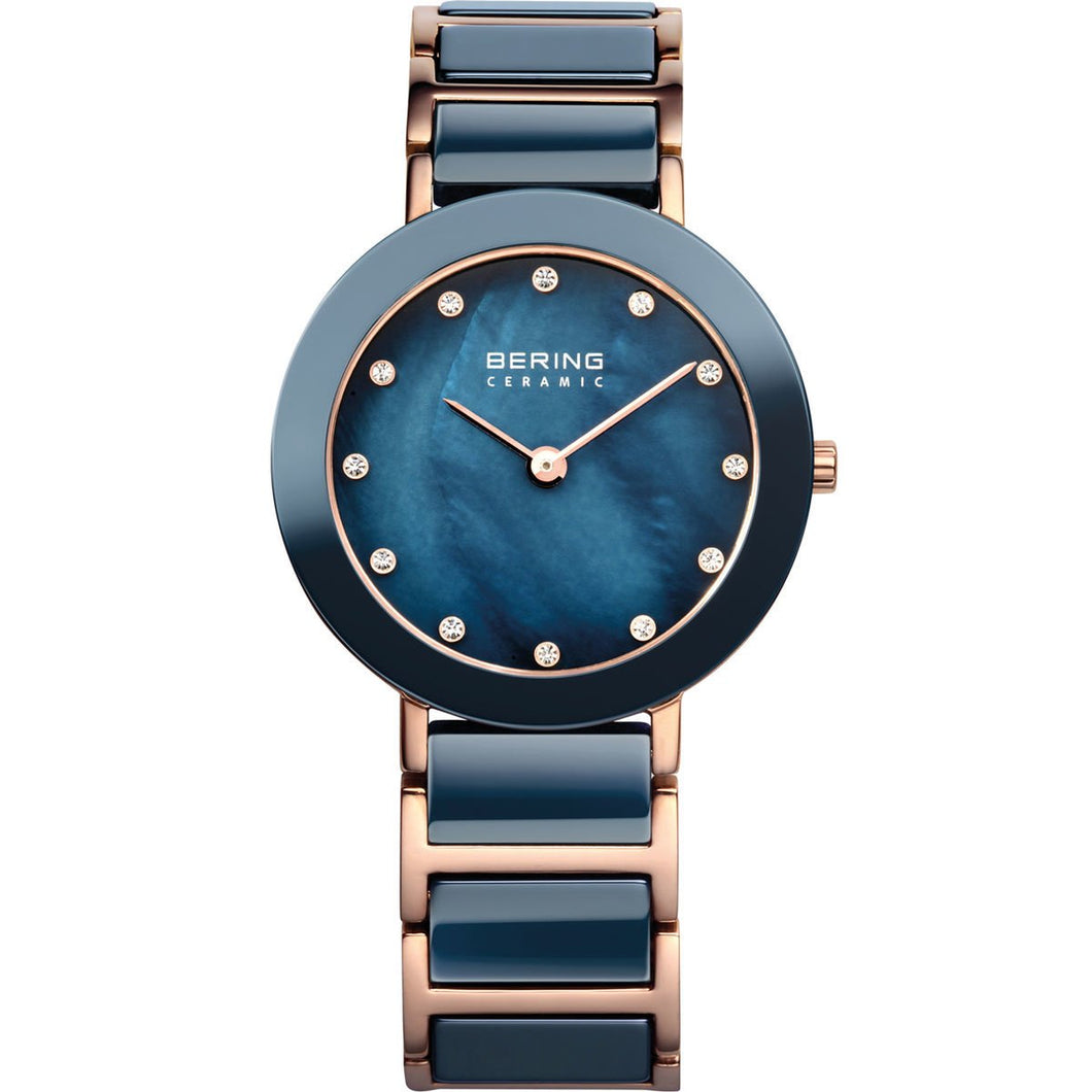 Bering Damen Uhr Armbanduhr Slim Classic - 11429-767 Edelstahl