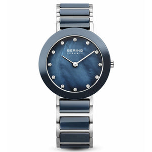 Bering Damen Uhr Armbanduhr Slim Ceramic - 11429-787-1 Edelstahl