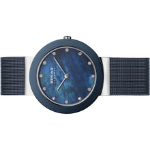 Laden Sie das Bild in den Galerie-Viewer, Bering Damen Uhr Armbanduhr Slim Ceramic - 11435-387 Meshband