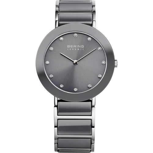 Bering Damen Uhr Armbanduhr Slim Ceramic - 11435-789-1 Edelstahl