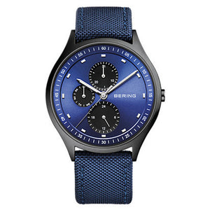 Bering Herren Uhr Armbanduhr Titan - 11741-827 Nylon