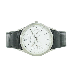 Bering Herren Uhr Armbanduhr Slim Classic - 11839-404 Leder