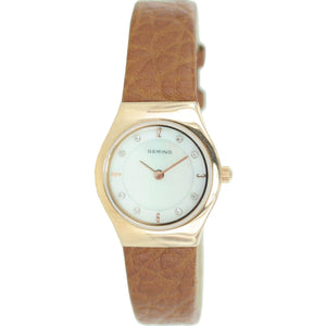 Bering Damen Uhr Armbanduhr Slim Classic - 11923-562 Leder