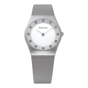 Bering Damen Uhr Armbanduhr Slim Classic - 11927-000-1 Meshband