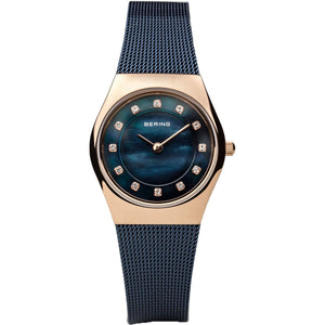 Bering Damen Uhr Armbanduhr Slim Classic - 11927-367-1 Meshband