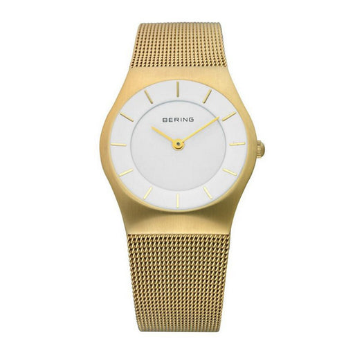 Bering Damen Uhr Armbanduhr Slim Classic - 11930-334-1 Meshband