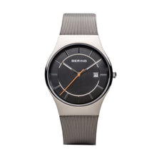 Laden Sie das Bild in den Galerie-Viewer, Bering Herren Uhr Armbanduhr Classic - 11938-007-1 Meshband