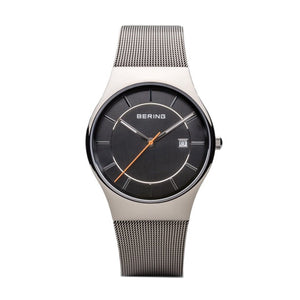 Bering Herren Uhr Armbanduhr Classic - 11938-007-1 Meshband