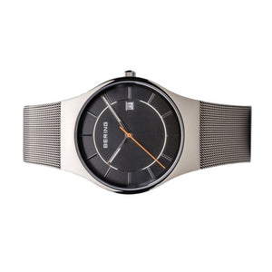 Bering Herren Uhr Armbanduhr Classic - 11938-007-1 Meshband