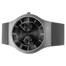 Laden Sie das Bild in den Galerie-Viewer, Bering Herren Uhr Armbanduhr Slim Classic - 11939-077-1 Meshband