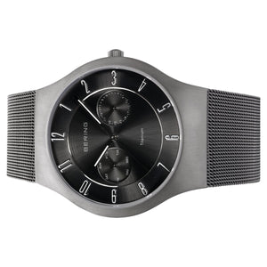 Bering Herren Uhr Armbanduhr Slim Classic - 11939-077-1 Meshband