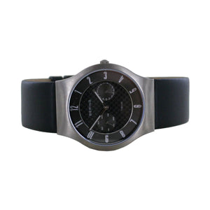 Bering Herren Uhr Armbanduhr Slim Classic - 11939-077-l-c Lederband