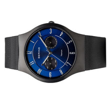 Laden Sie das Bild in den Galerie-Viewer, Bering Herren Uhr Armbanduhr Slim Classic - 11939-078-1 Meshband