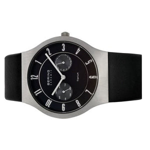 Bering Herren Uhr Armbanduhr Slim Classic - 11939-772-l Lederband