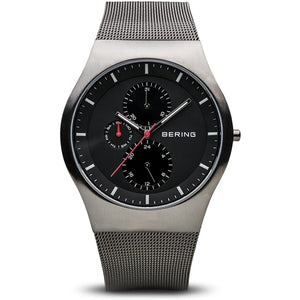 Bering Herren Uhr Armbanduhr Slim Classic - 11942-372 Meshband
