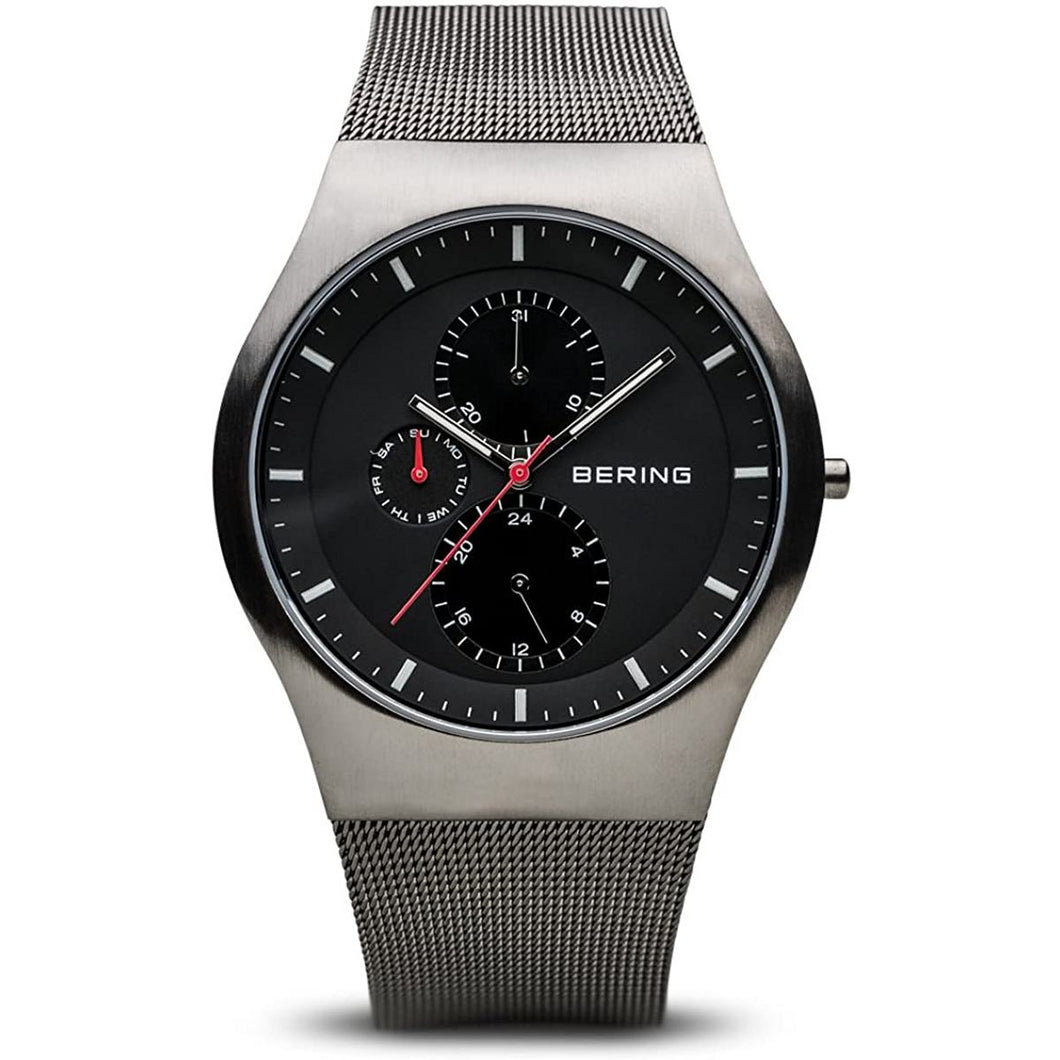 Bering Herren Uhr Armbanduhr Slim Classic - 11942-372 Meshband