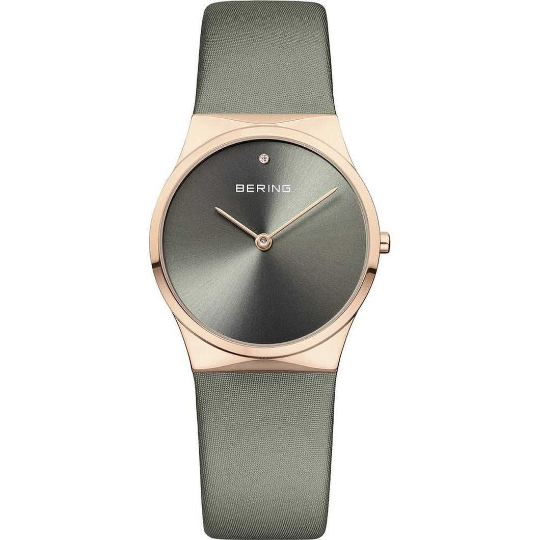 Bering Damen Uhr Armbanduhr Classic - 12130-667-1 Leder