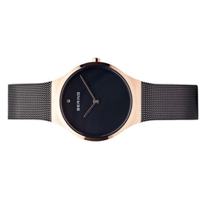 Bering Damen Uhr Armbanduhr Classic - 12131-166 Meshband