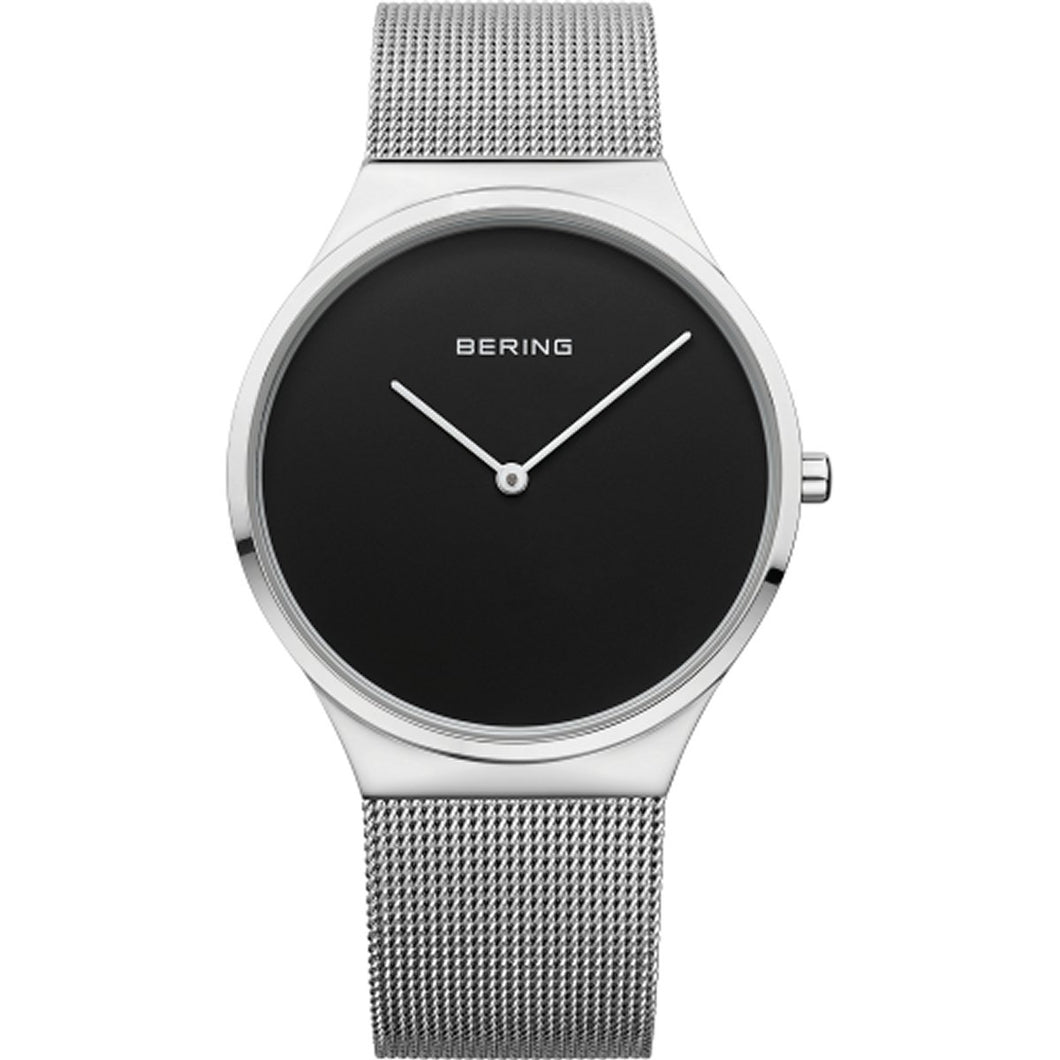 Bering Herren Uhr Armbanduhr Classic - 12138-002-1 Meshband