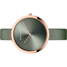 Laden Sie das Bild in den Galerie-Viewer, Bering Damen Uhr Armbanduhr Slim Classic - 12240-667-1 Leder