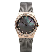 Laden Sie das Bild in den Galerie-Viewer, Bering Damen Uhr Armbanduhr Slim Classic - 12430-369 Meshband
