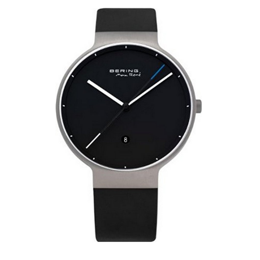 Bering Herren Uhr Armbanduhr Max René UltraSlim - 12639-872 schwarz