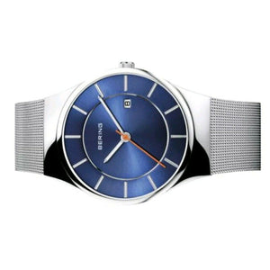 Bering Herren Uhr Armbanduhr Slim Classic - 12939-007-1 Meshband