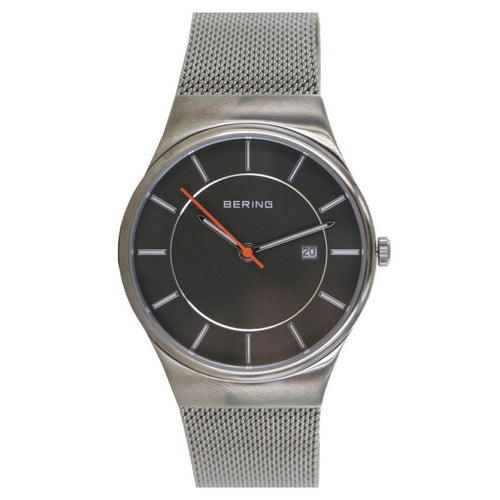 Bering Herren Uhr Armbanduhr Slim Classic - 12939-377 Meshband