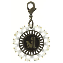 Laden Sie das Bild in den Galerie-Viewer, Konplott Anhänger Charm Zodiac Virgo/Jungfrau M brass/silver