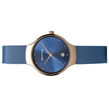Laden Sie das Bild in den Galerie-Viewer, Bering Damen Uhr Armbanduhr Slim Classic - 13326-368 Meshband