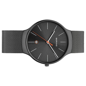 Bering Damen Uhr Armbanduhr Slim Classic - 13338-077-1 Meshband
