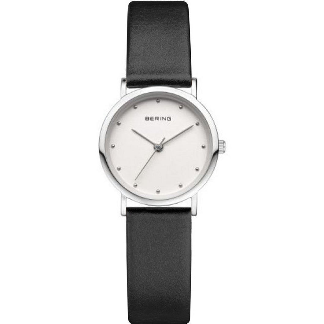 Bering Damen Uhr Armbanduhr Classic - 13426-000-1-leder Lederband
