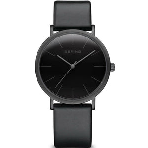 Bering Unisex Uhr Armbanduhr Slim Classic - 13436-422-1 Lederband