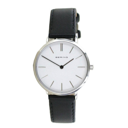 Bering Damen Uhr Armbanduhr Classic Quarz - 14134-004 Leder