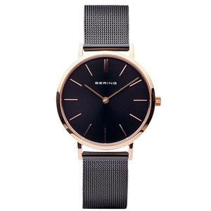 Bering Damen Uhr Armbanduhr Classic Quarz - 14134-166 Edelstahl