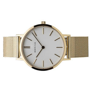 Bering Damen Uhr Armbanduhr Classic Quarz - 14134-331 Edelstahl