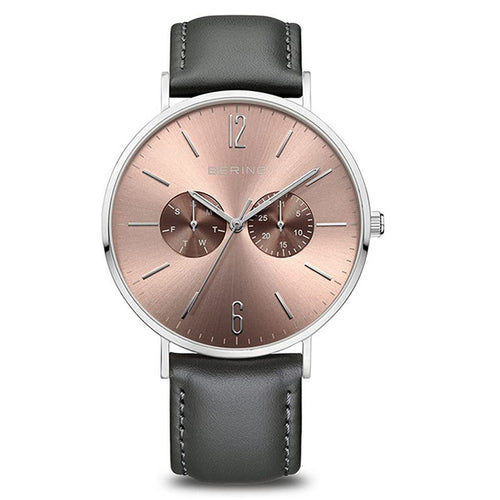 Bering Herren Uhr Armbanduhr Ultra Slim 14240-006 Leder