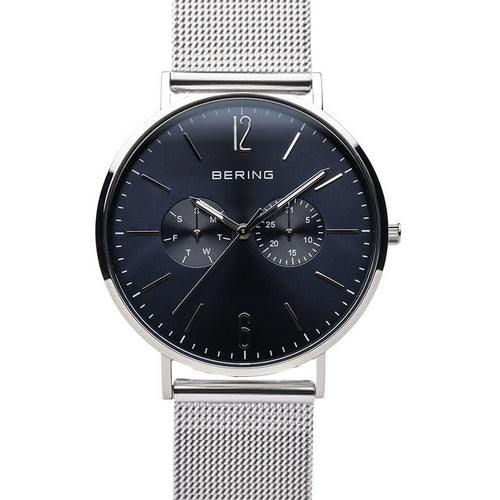 Bering Herren Uhr Armbanduhr Classic Multifunktion  - 14240-307-s-1 Meshband