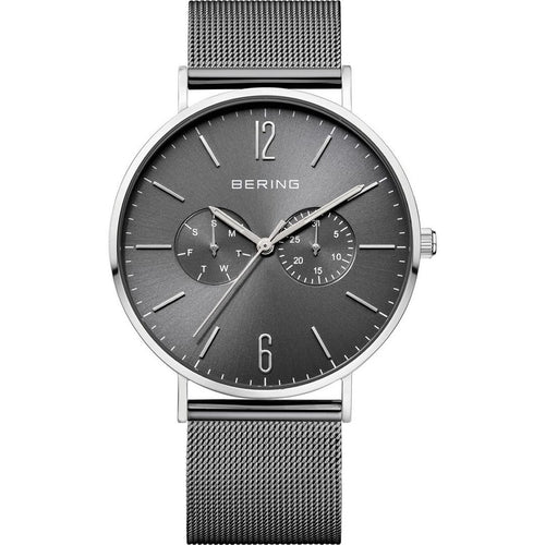 Bering Herren Uhr Armbanduhr Classic Multifunktion  - 14240-309-1 Meshband