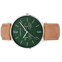 Laden Sie das Bild in den Galerie-Viewer, Bering Herren Uhr Armbanduhr Classic - 14240-608 Leder