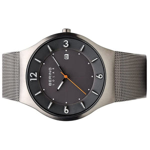 Bering Herren Uhr Armbanduhr Solar - 14440-077 Meshband