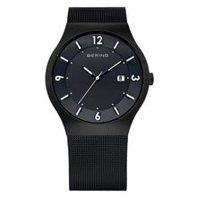 Laden Sie das Bild in den Galerie-Viewer, Bering Herren Uhr Armbanduhr Solar - 14440-222-o Meshband