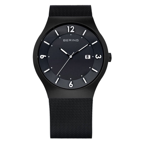 Bering Herren Uhr Armbanduhr Solar - 14440-222-o Meshband