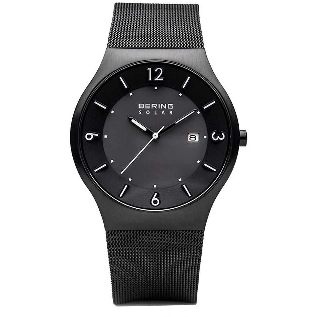 Bering Herren Uhr Armbanduhr Solar - 14440-222 Meshband